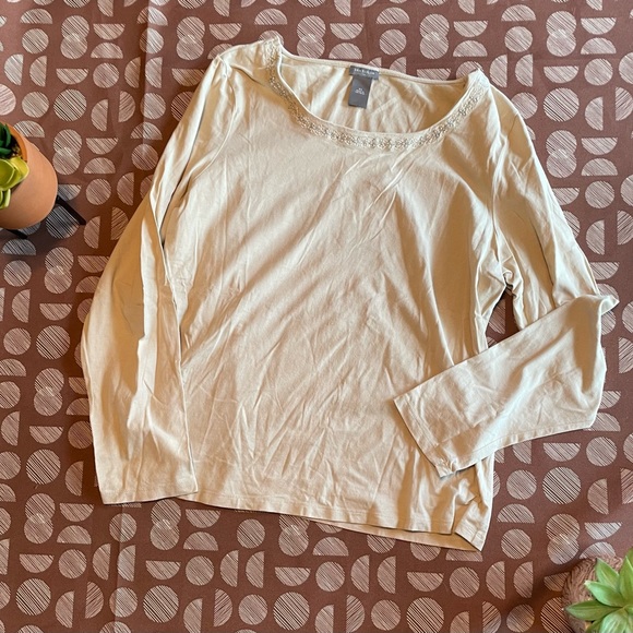 ANN TAYLOR Long Sleeve T-Shirt - Picture 1 of 3